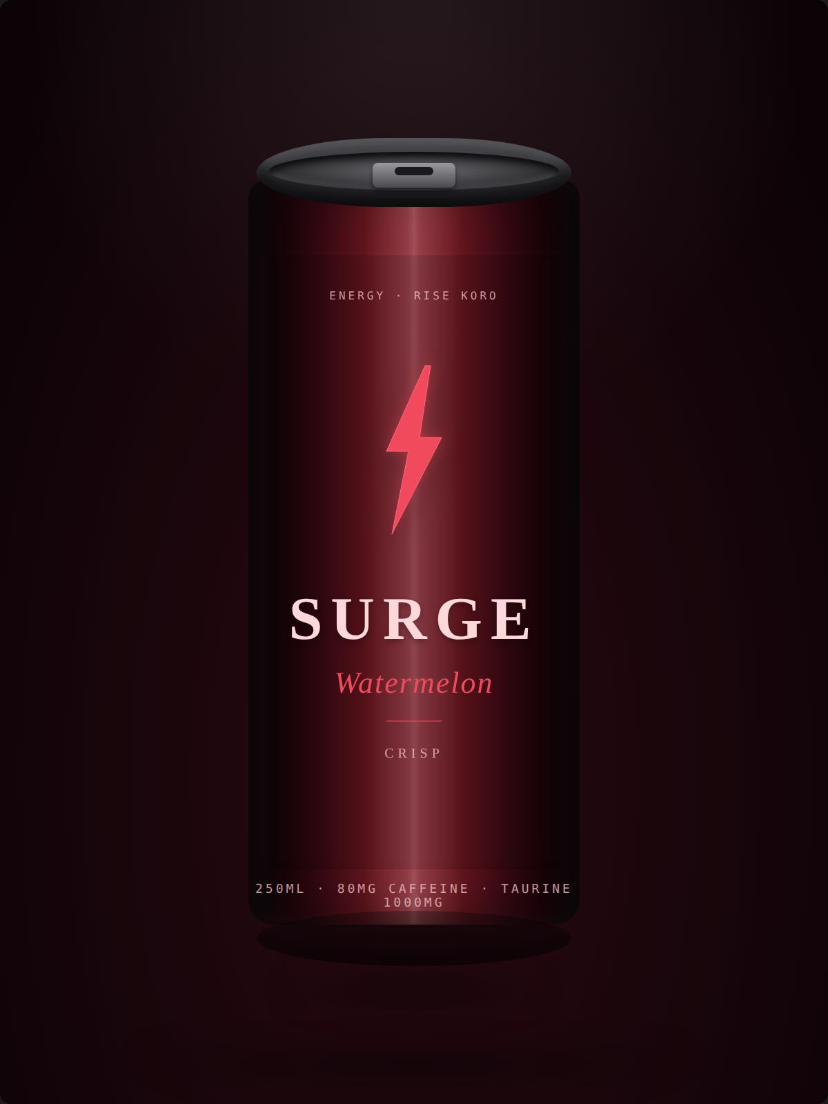 SURGE Watermelon energy drink can